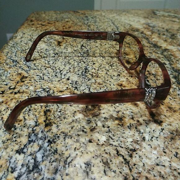 TIFFANY & CO TF2082-B 8146 53-17-135 Brown Havana Eyeglasses Frames Italy - Picture 5 of 11